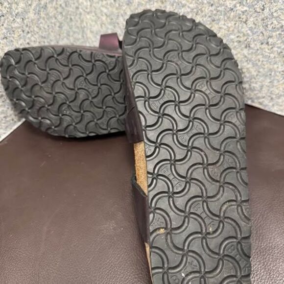 Birki's By Birkenstock Benita Clogs Mule Slides Patent Leather Size 40 9/9.5 - Picture 5 of 5